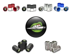 Valve Stem Caps for Bicycles Force Finish